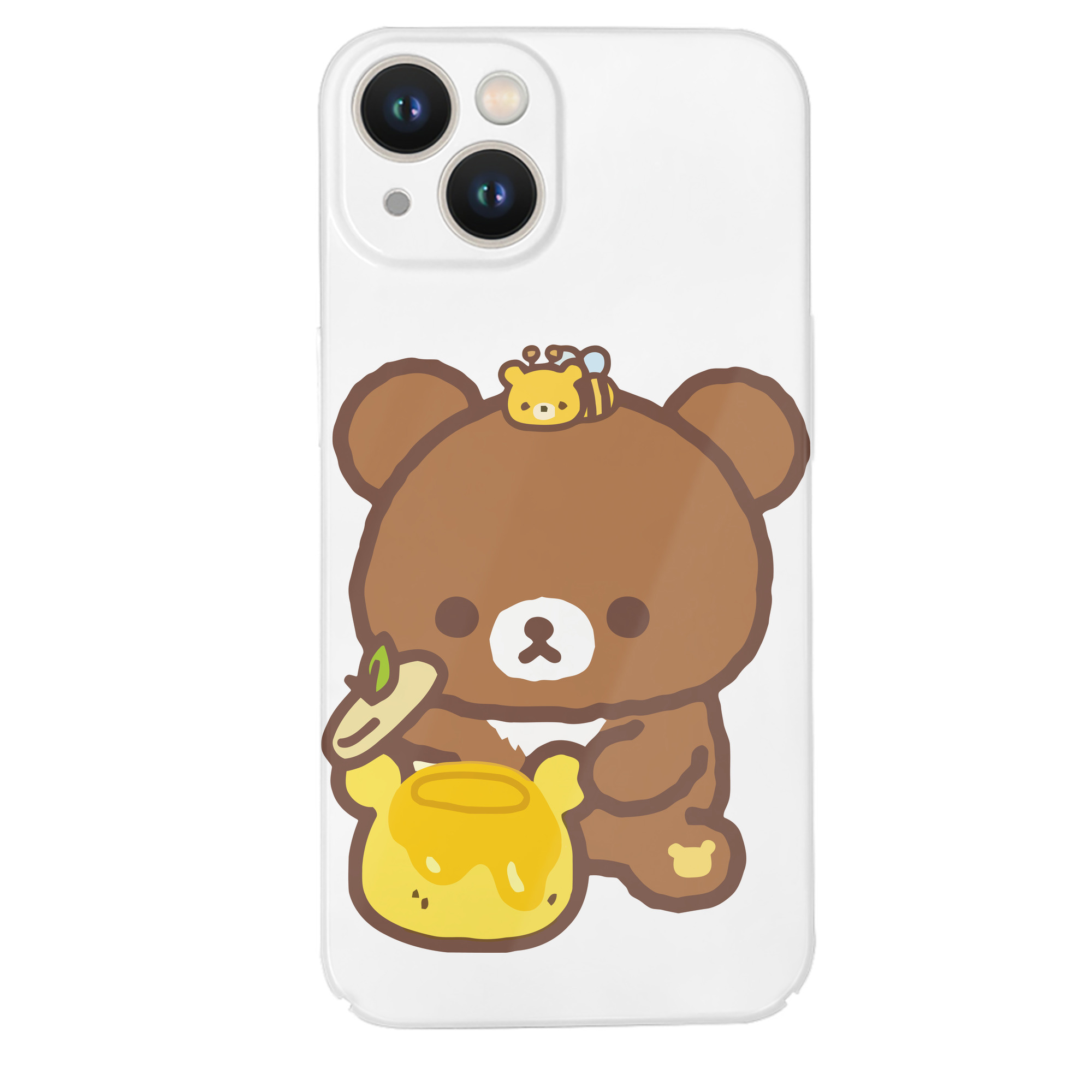 （画像用） リラックマ リラックマ キイロイトリ Rilakkuma Korilakkuma Kiiroitori 【iPhone 14シリーズ対応】ハードケース